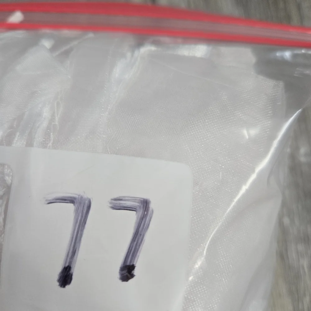 77 Sheer White Organza Gift Bags